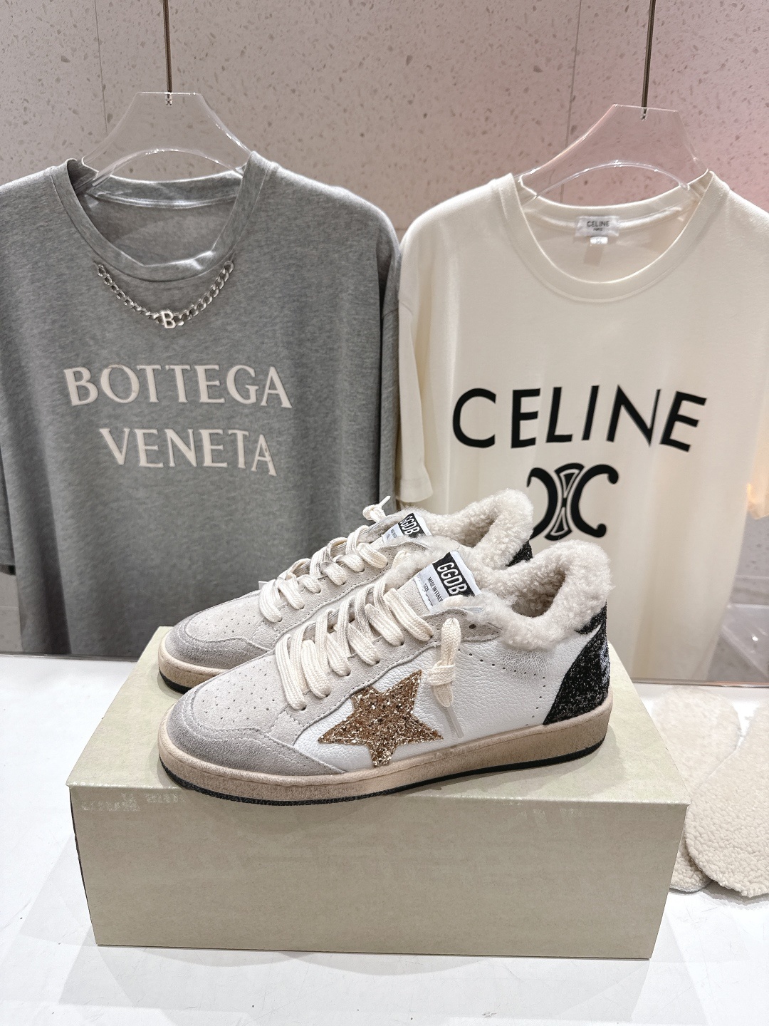 顶级版本 毛里 GGDB~~Golden Goose Deluxe Brand秋冬新款羊毛里小脏鞋休闲鞋