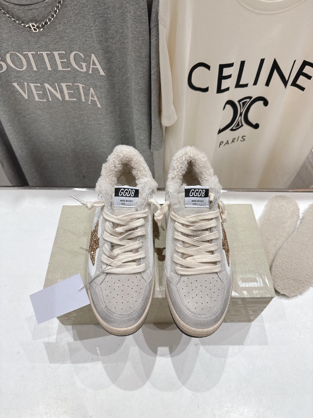顶级版本 毛里 GGDB~~Golden Goose Deluxe Brand秋冬新款羊毛里小脏鞋休闲鞋