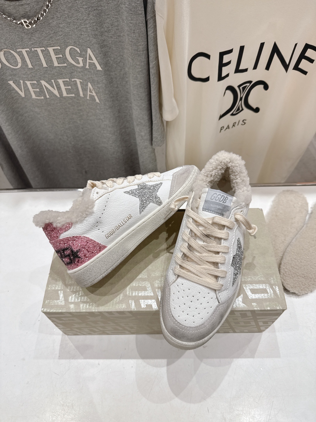 顶级版本 毛里 GGDB~~Golden Goose Deluxe Brand秋冬新款羊毛里小脏鞋休闲鞋