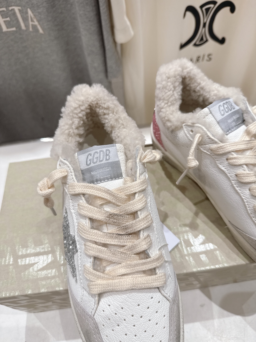 顶级版本 毛里 GGDB~~Golden Goose Deluxe Brand秋冬新款羊毛里小脏鞋休闲鞋