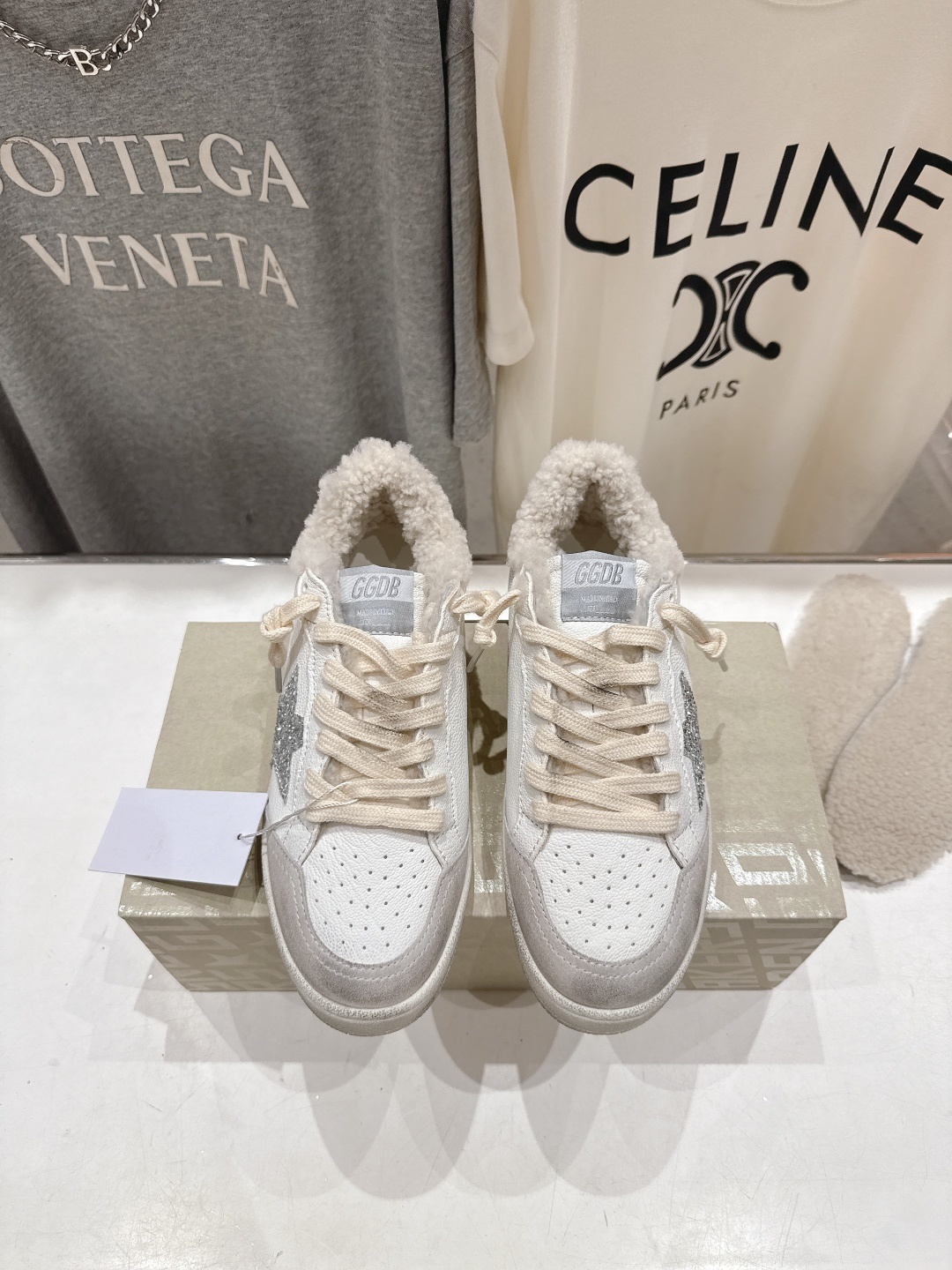 顶级版本 毛里 GGDB~~Golden Goose Deluxe Brand秋冬新款羊毛里小脏鞋休闲鞋