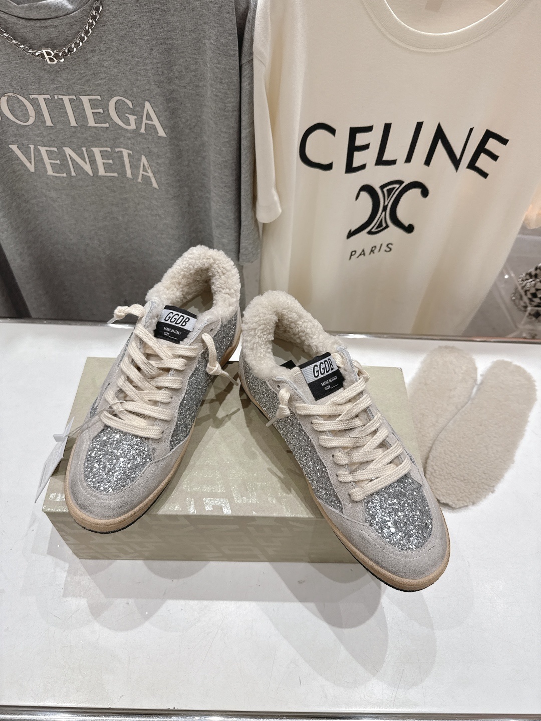 顶级版本 毛里 GGDB~~Golden Goose Deluxe Brand秋冬新款羊毛里小脏鞋休闲鞋