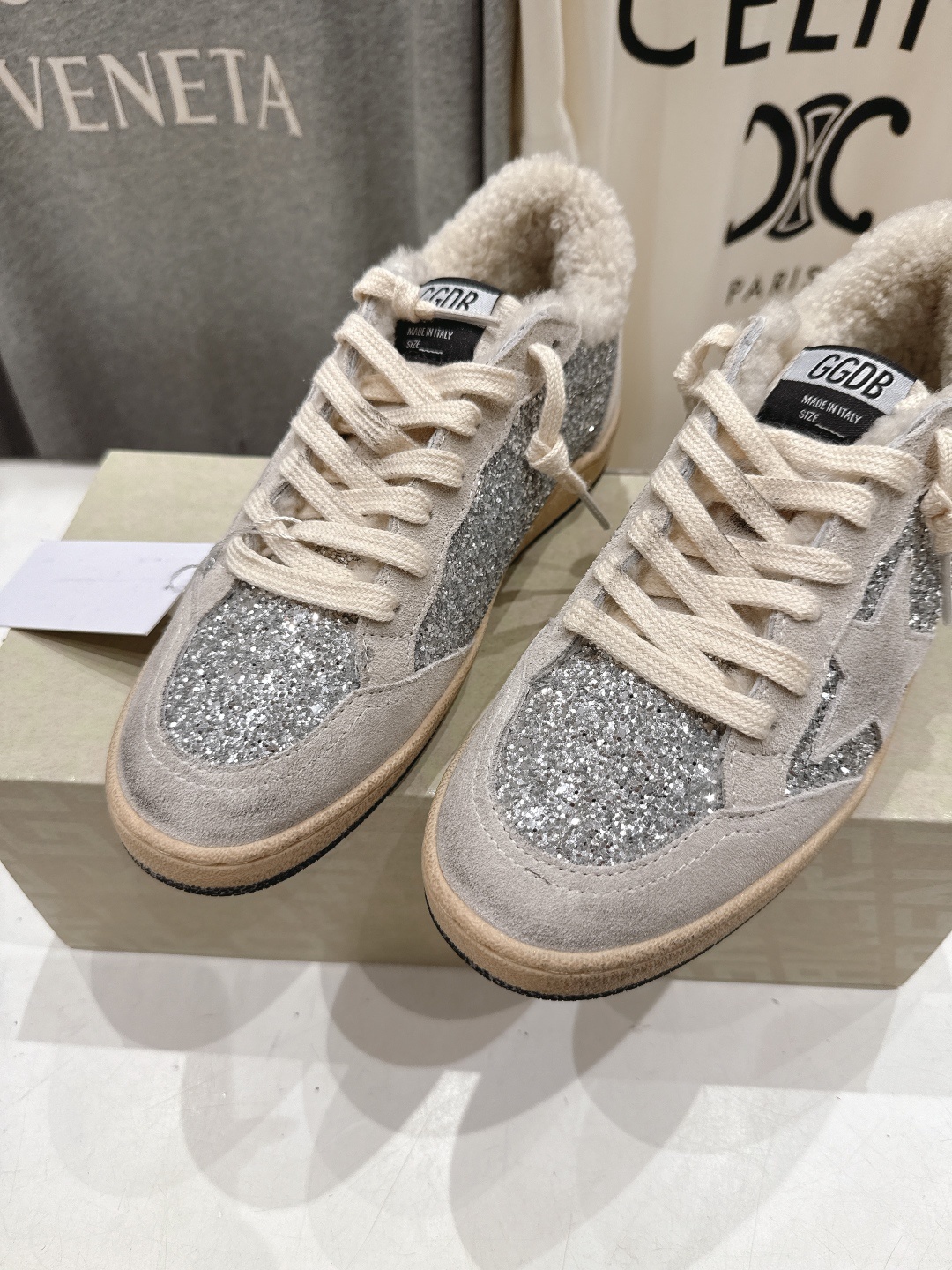 顶级版本 毛里 GGDB~~Golden Goose Deluxe Brand秋冬新款羊毛里小脏鞋休闲鞋