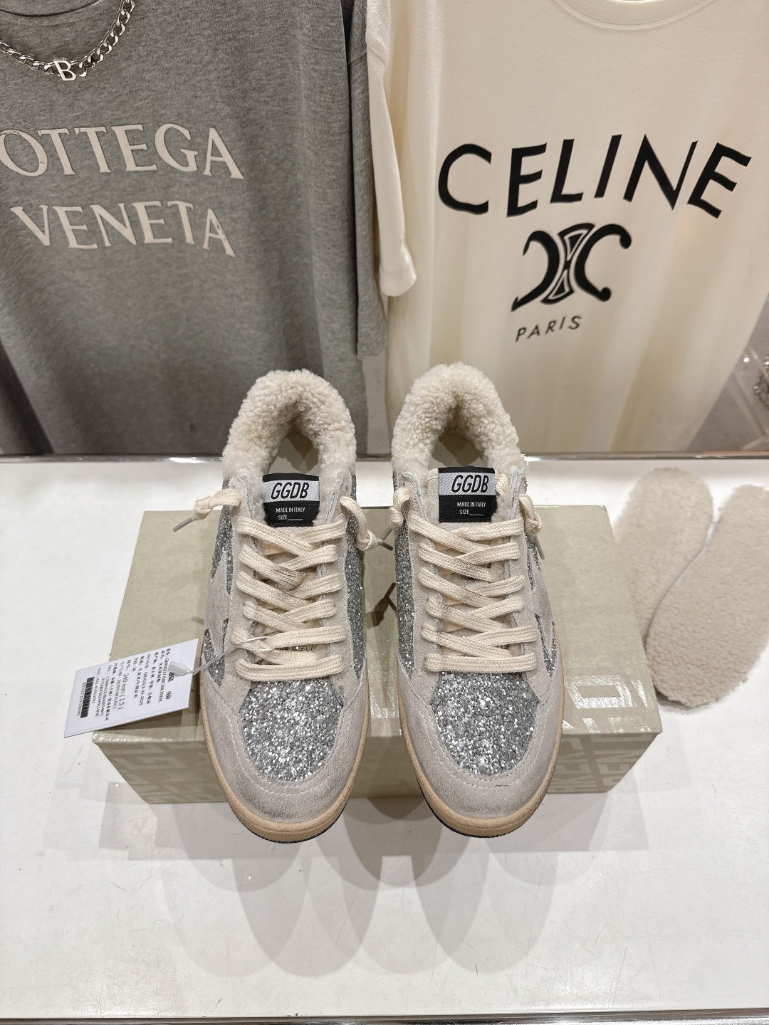 顶级版本 毛里 GGDB~~Golden Goose Deluxe Brand秋冬新款羊毛里小脏鞋休闲鞋