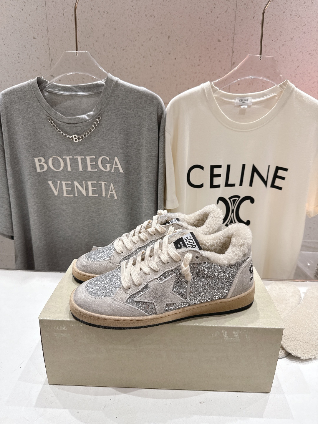 顶级版本 毛里 GGDB~~Golden Goose Deluxe Brand秋冬新款羊毛里小脏鞋休闲鞋