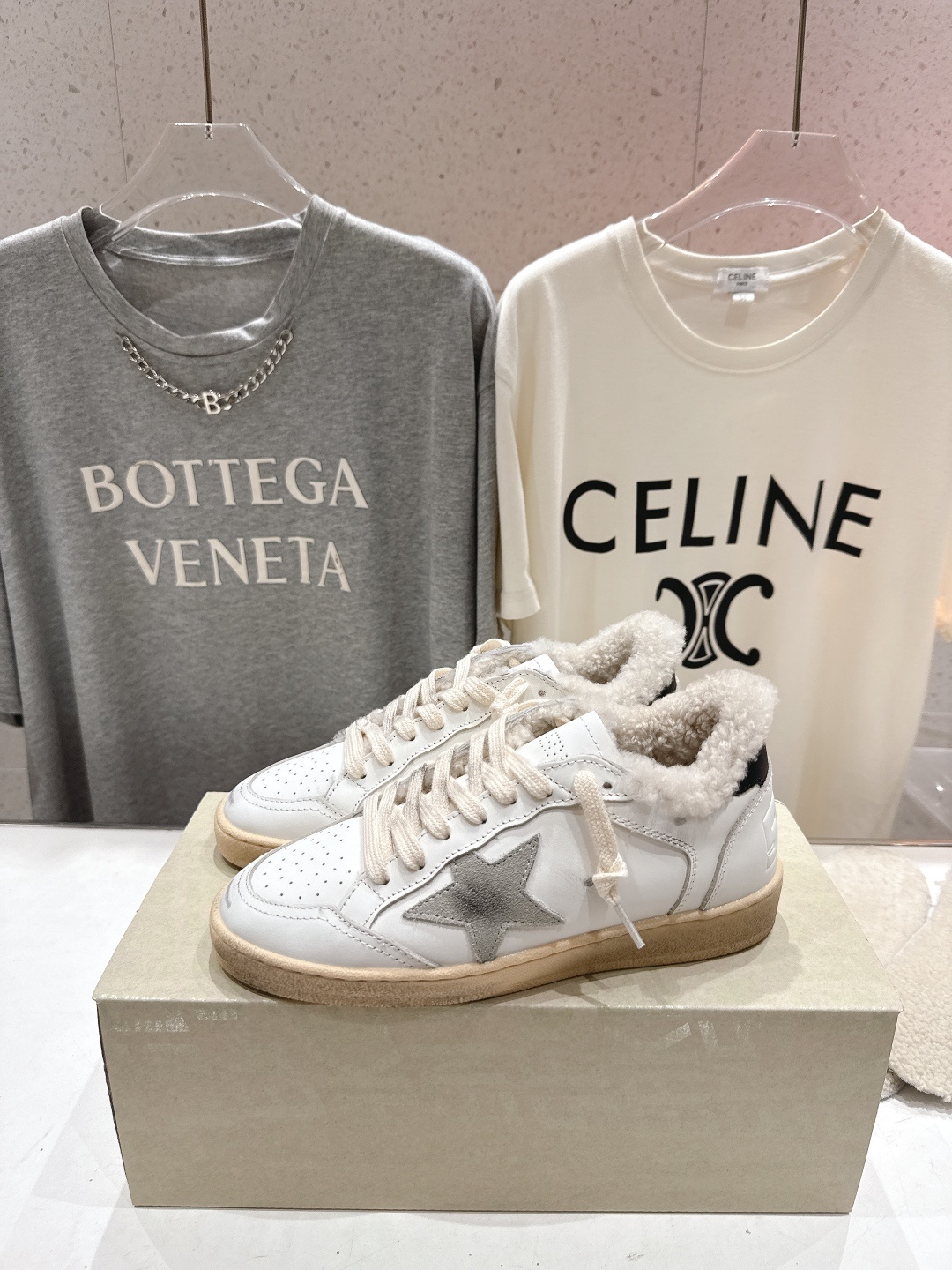 顶级版本 毛里 GGDB~~Golden Goose Deluxe Brand秋冬新款羊毛里小脏鞋休闲鞋
