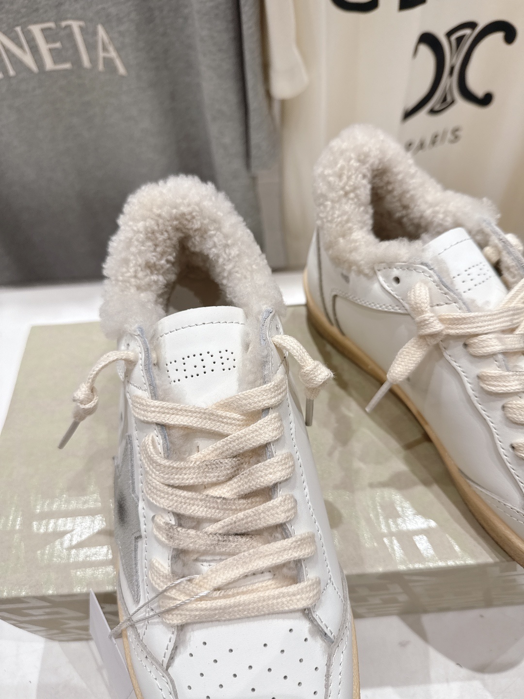 顶级版本 毛里 GGDB~~Golden Goose Deluxe Brand秋冬新款羊毛里小脏鞋休闲鞋