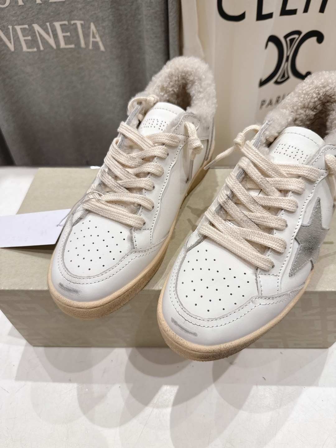 顶级版本 毛里 GGDB~~Golden Goose Deluxe Brand秋冬新款羊毛里小脏鞋休闲鞋