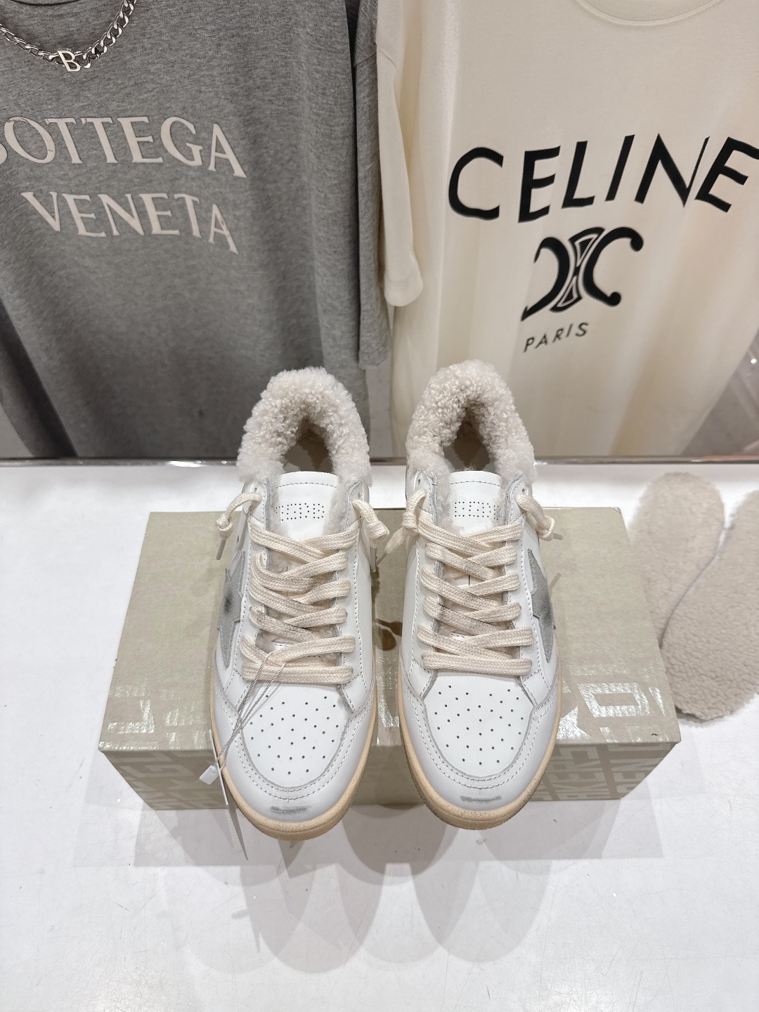 顶级版本 毛里 GGDB~~Golden Goose Deluxe Brand秋冬新款羊毛里小脏鞋休闲鞋