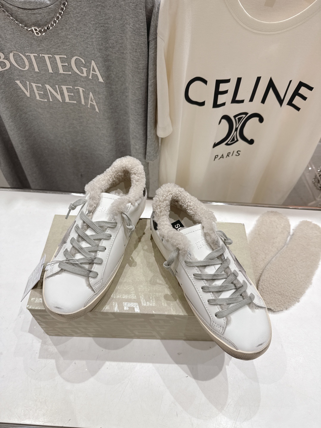 顶级版本 毛里 GGDB~~Golden Goose Deluxe Brand秋冬新款羊毛里小脏鞋休闲鞋