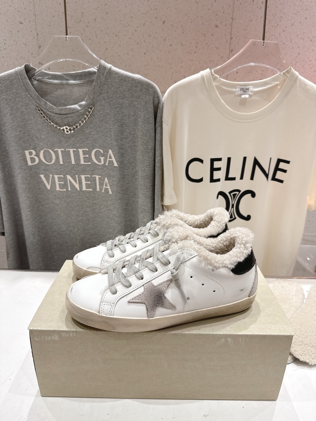 顶级版本 毛里 GGDB~~Golden Goose Deluxe Brand秋冬新款羊毛里小脏鞋休闲鞋