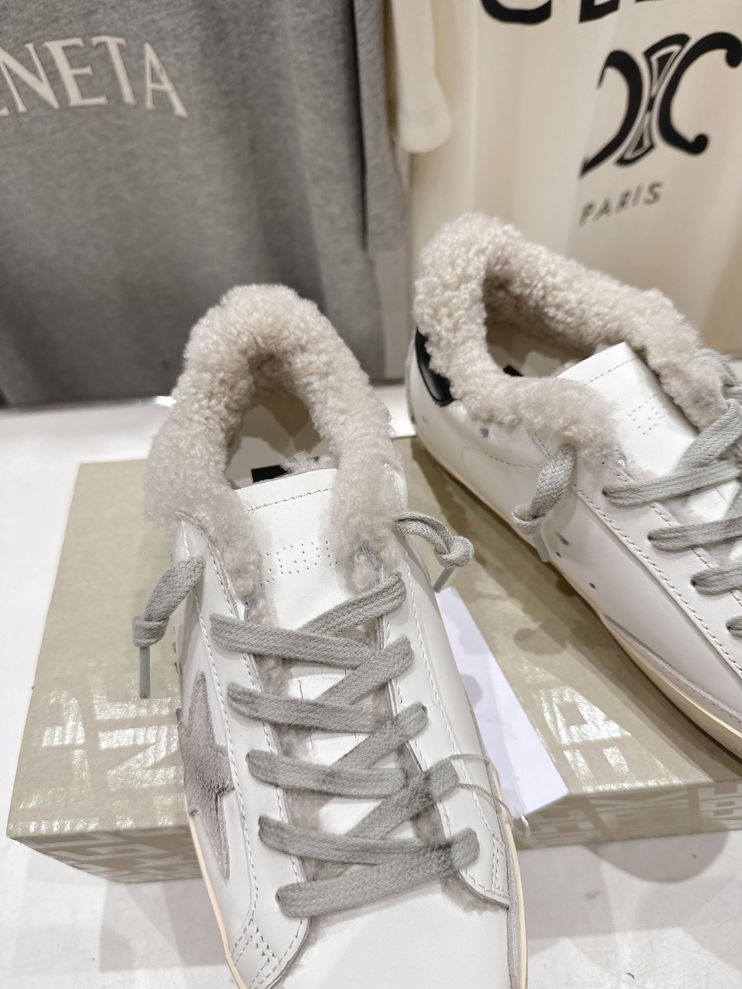 顶级版本 毛里 GGDB~~Golden Goose Deluxe Brand秋冬新款羊毛里小脏鞋休闲鞋