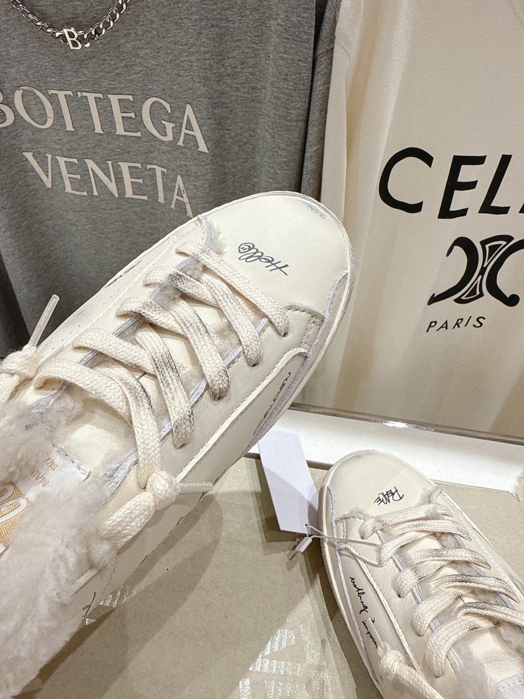 顶级版本 毛里 GGDB~~Golden Goose Deluxe Brand秋冬新款羊毛里小脏鞋休闲鞋