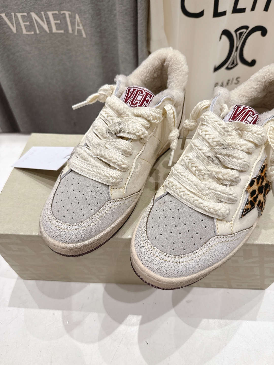 顶级版本 毛里 GGDB~~Golden Goose Deluxe Brand秋冬新款羊毛里小脏鞋休闲鞋