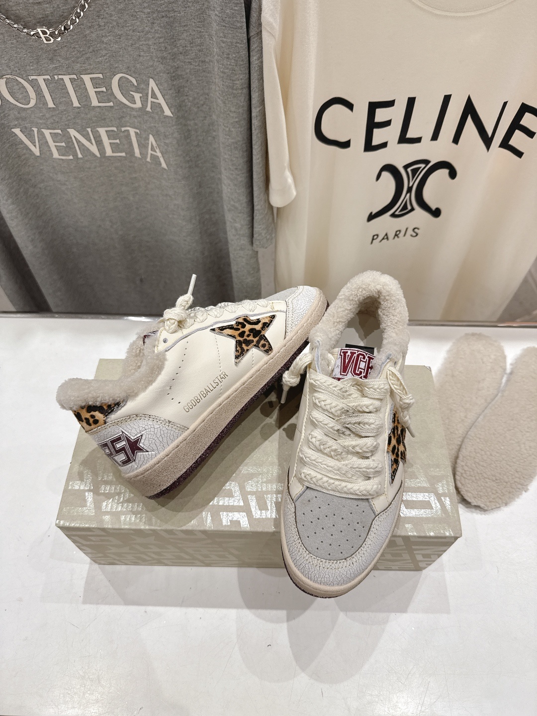 顶级版本 毛里 GGDB~~Golden Goose Deluxe Brand秋冬新款羊毛里小脏鞋休闲鞋