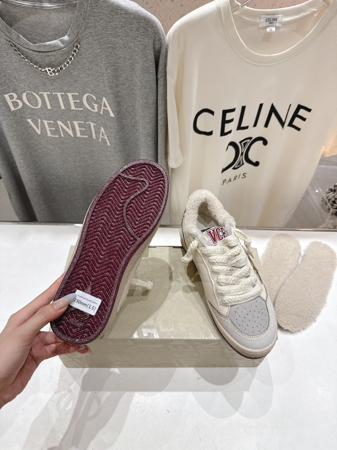顶级版本 毛里 GGDB~~Golden Goose Deluxe Brand秋冬新款羊毛里小脏鞋休闲鞋