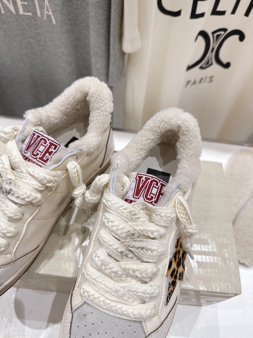 顶级版本 毛里 GGDB~~Golden Goose Deluxe Brand秋冬新款羊毛里小脏鞋休闲鞋