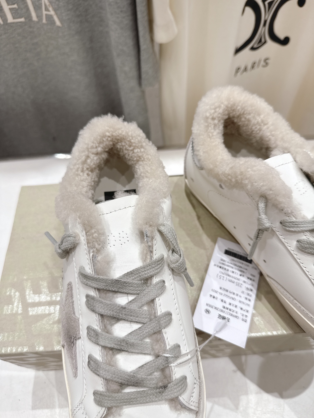 顶级版本 毛里 GGDB~~Golden Goose Deluxe Brand秋冬新款羊毛里小脏鞋休闲鞋