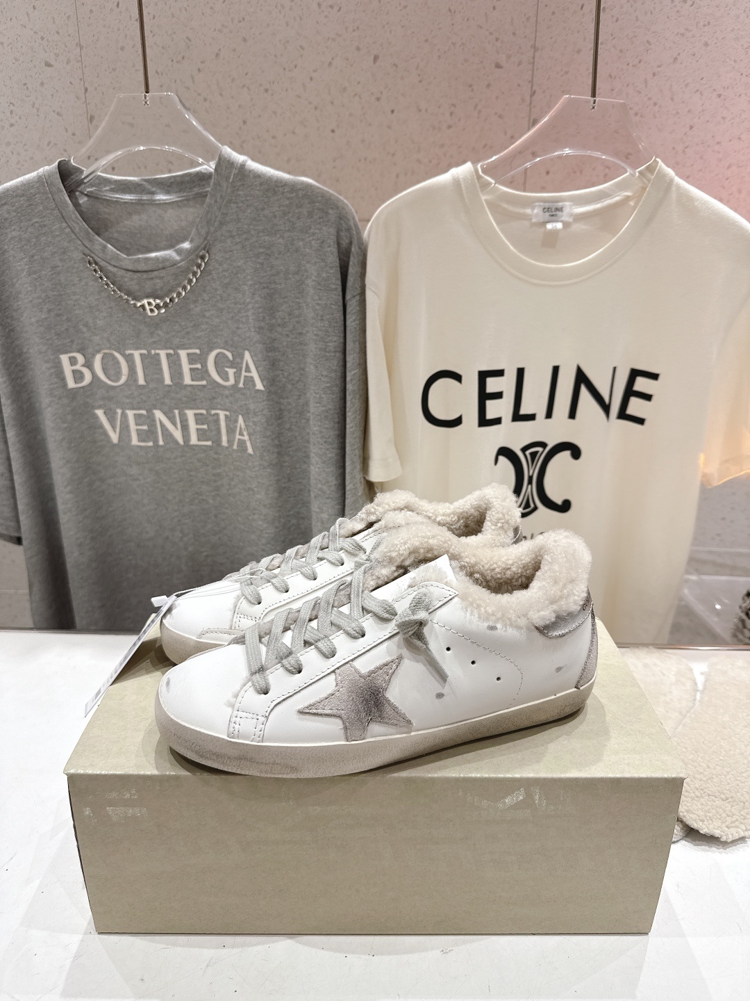 顶级版本 毛里 GGDB~~Golden Goose Deluxe Brand秋冬新款羊毛里小脏鞋休闲鞋