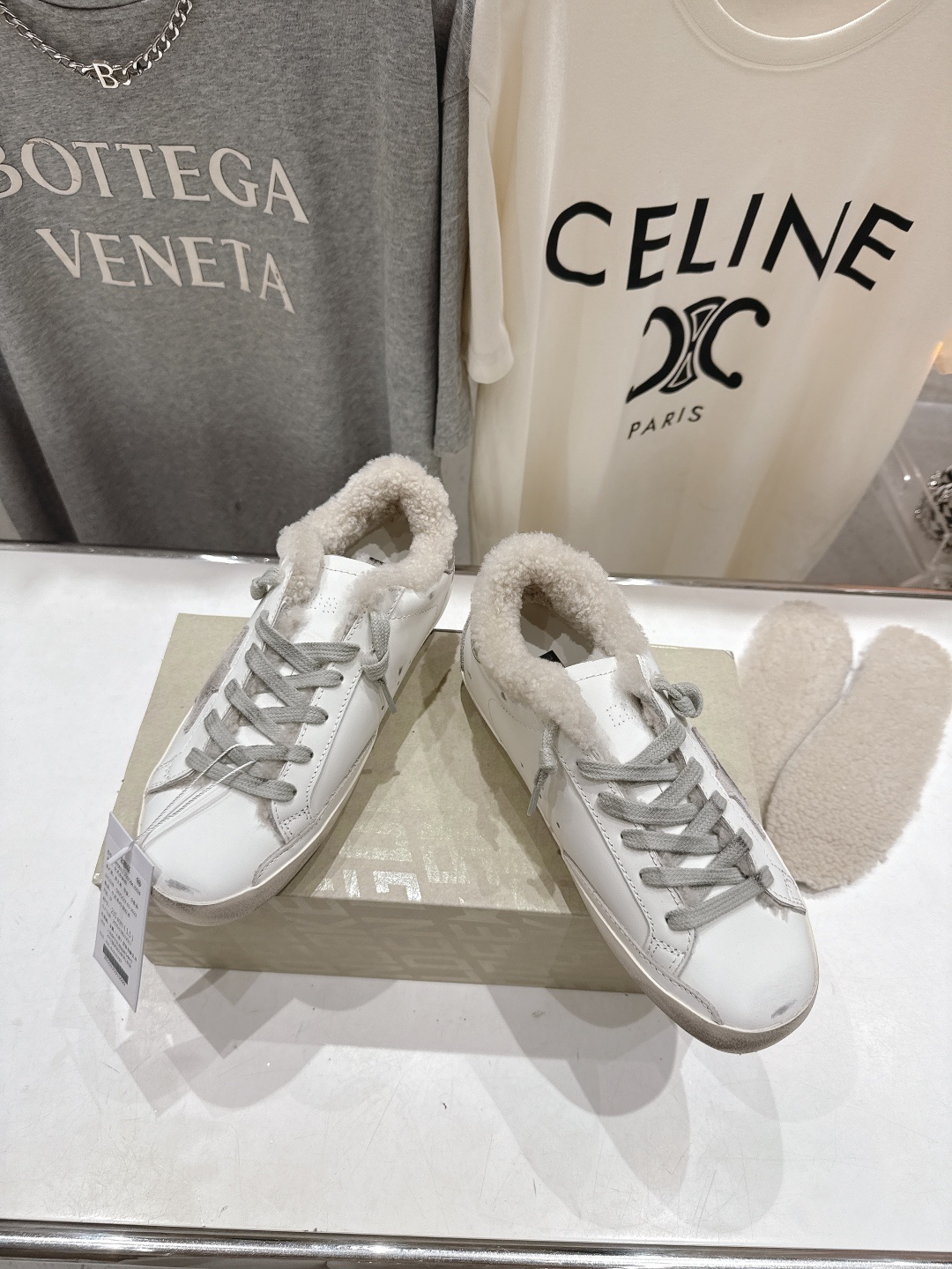 顶级版本 毛里 GGDB~~Golden Goose Deluxe Brand秋冬新款羊毛里小脏鞋休闲鞋