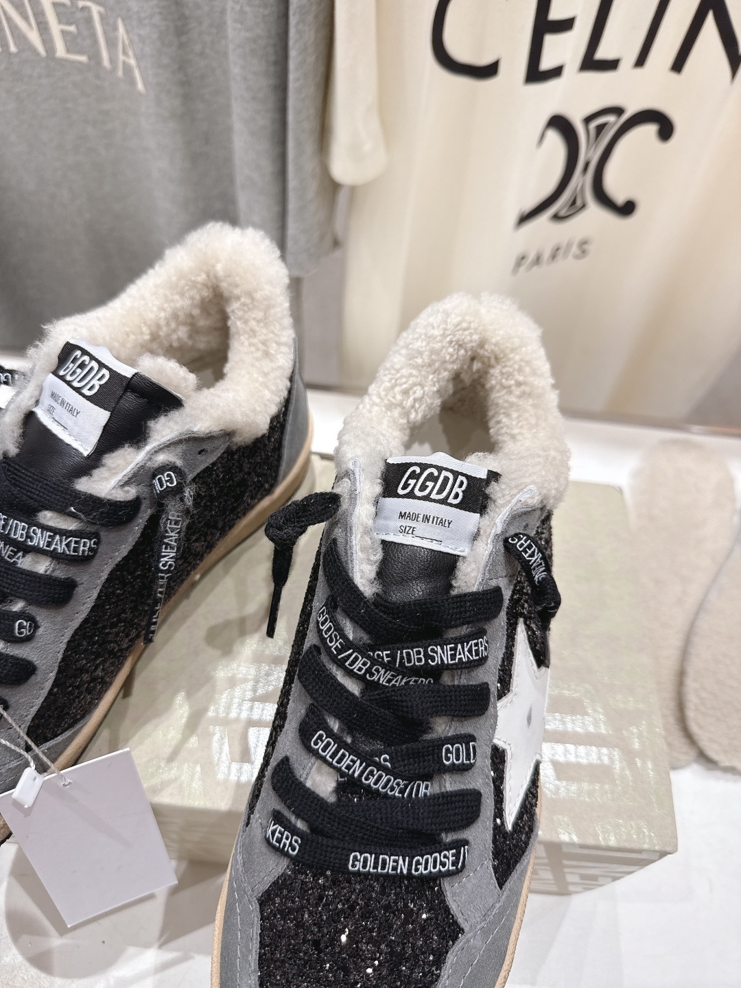 顶级版本 毛里 GGDB~~Golden Goose Deluxe Brand秋冬新款羊毛里小脏鞋休闲鞋