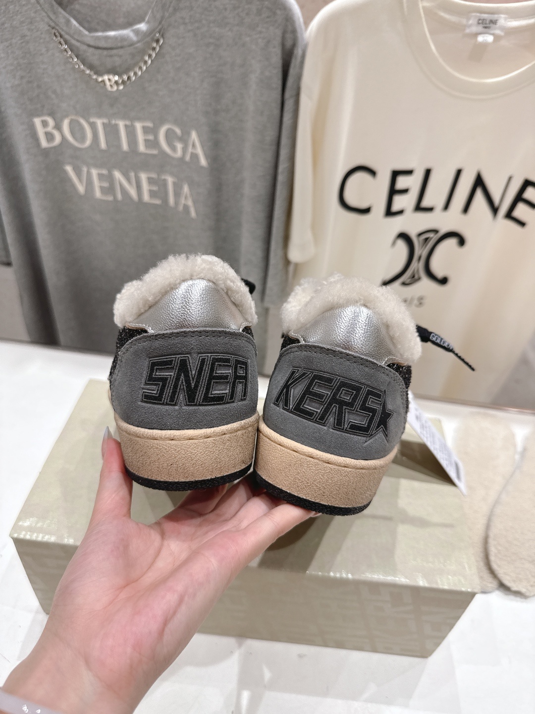 顶级版本 毛里 GGDB~~Golden Goose Deluxe Brand秋冬新款羊毛里小脏鞋休闲鞋