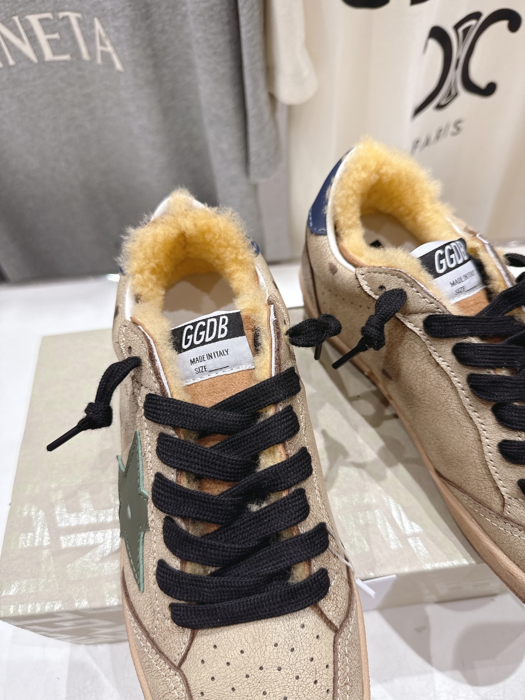 顶级版本 毛里 GGDB~~Golden Goose Deluxe Brand秋冬新款羊毛里小脏鞋休闲鞋