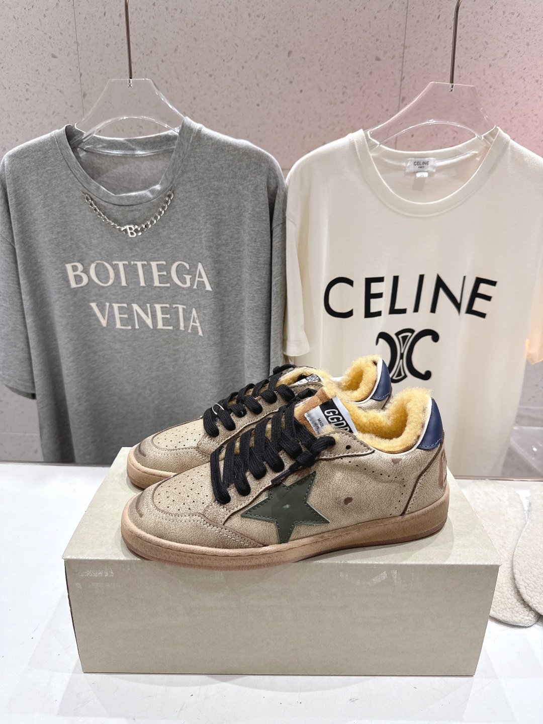 顶级版本 毛里 GGDB~~Golden Goose Deluxe Brand秋冬新款羊毛里小脏鞋休闲鞋