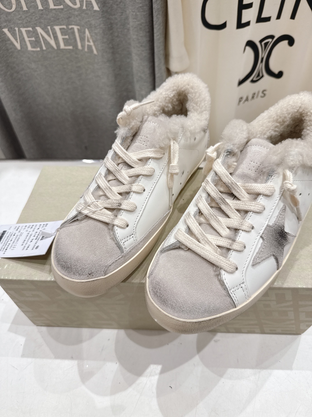 顶级版本 毛里 GGDB~~Golden Goose Deluxe Brand秋冬新款羊毛里小脏鞋休闲鞋