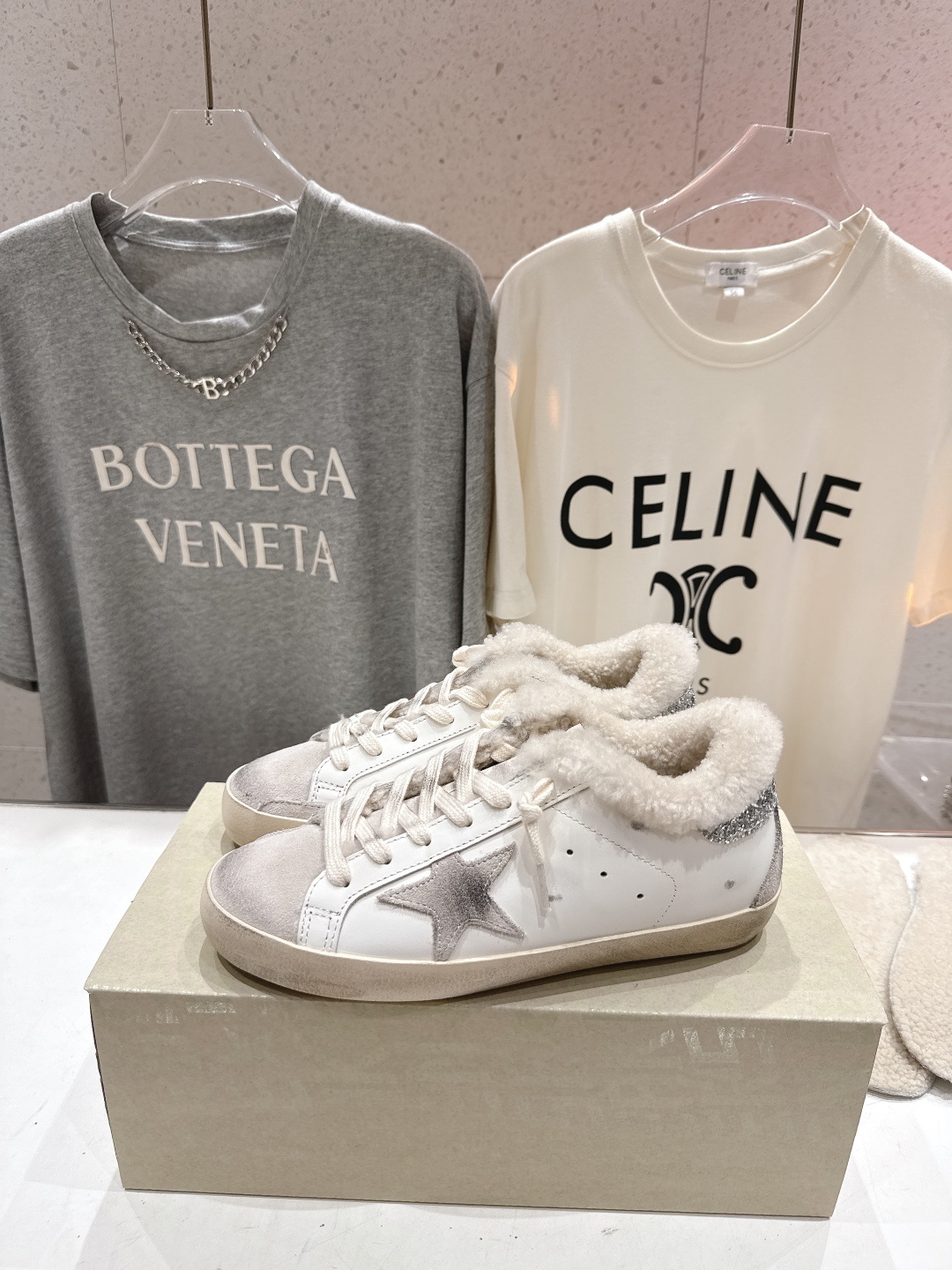 顶级版本 毛里 GGDB~~Golden Goose Deluxe Brand秋冬新款羊毛里小脏鞋休闲鞋