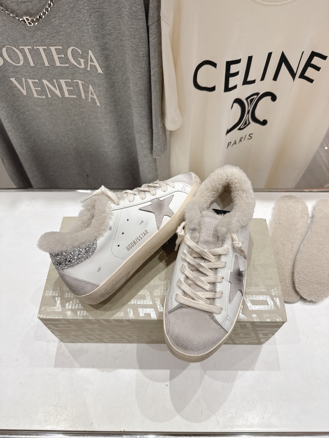 顶级版本 毛里 GGDB~~Golden Goose Deluxe Brand秋冬新款羊毛里小脏鞋休闲鞋