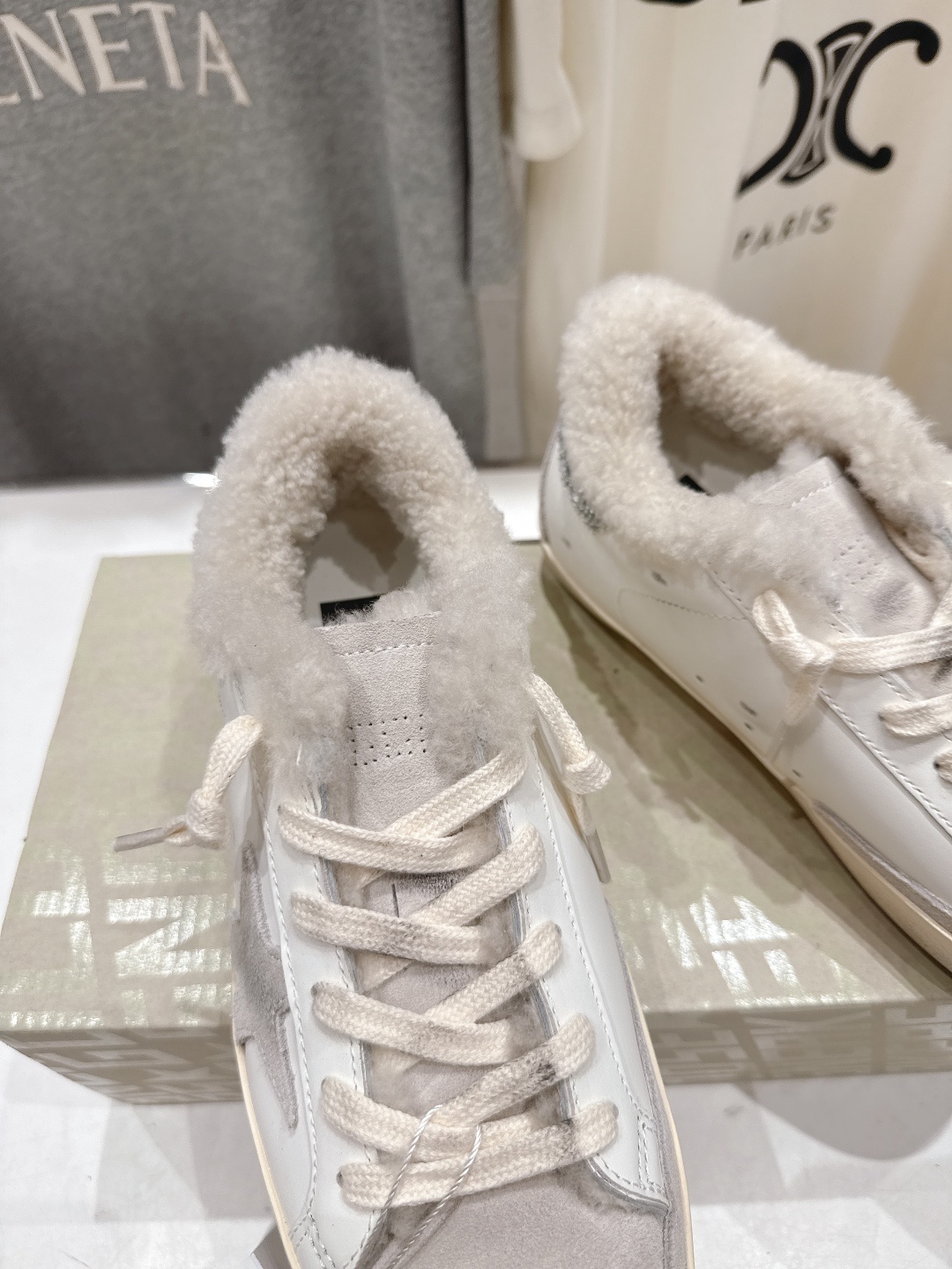 顶级版本 毛里 GGDB~~Golden Goose Deluxe Brand秋冬新款羊毛里小脏鞋休闲鞋
