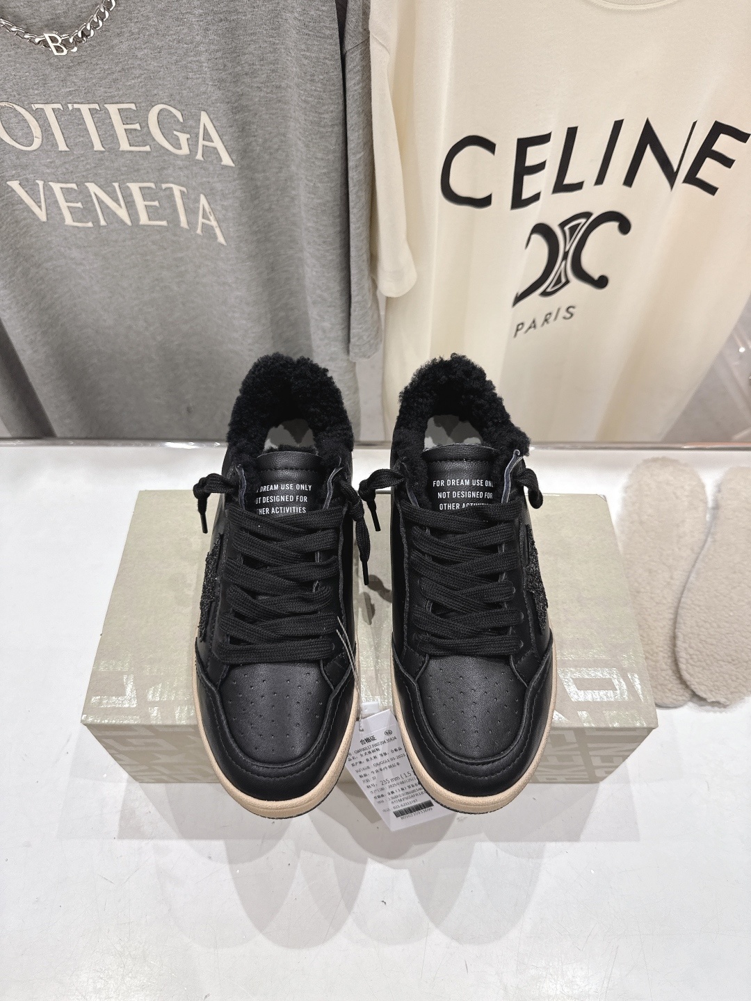 顶级版本 毛里 GGDB~~Golden Goose Deluxe Brand秋冬新款羊毛里小脏鞋休闲鞋