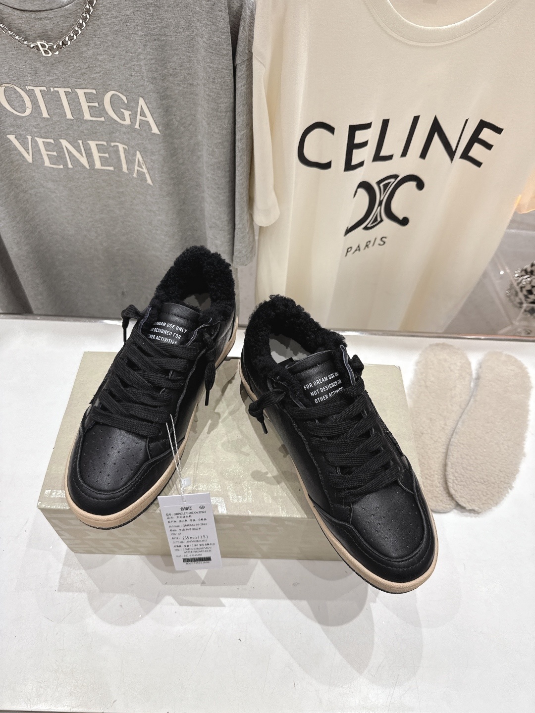 顶级版本 毛里 GGDB~~Golden Goose Deluxe Brand秋冬新款羊毛里小脏鞋休闲鞋