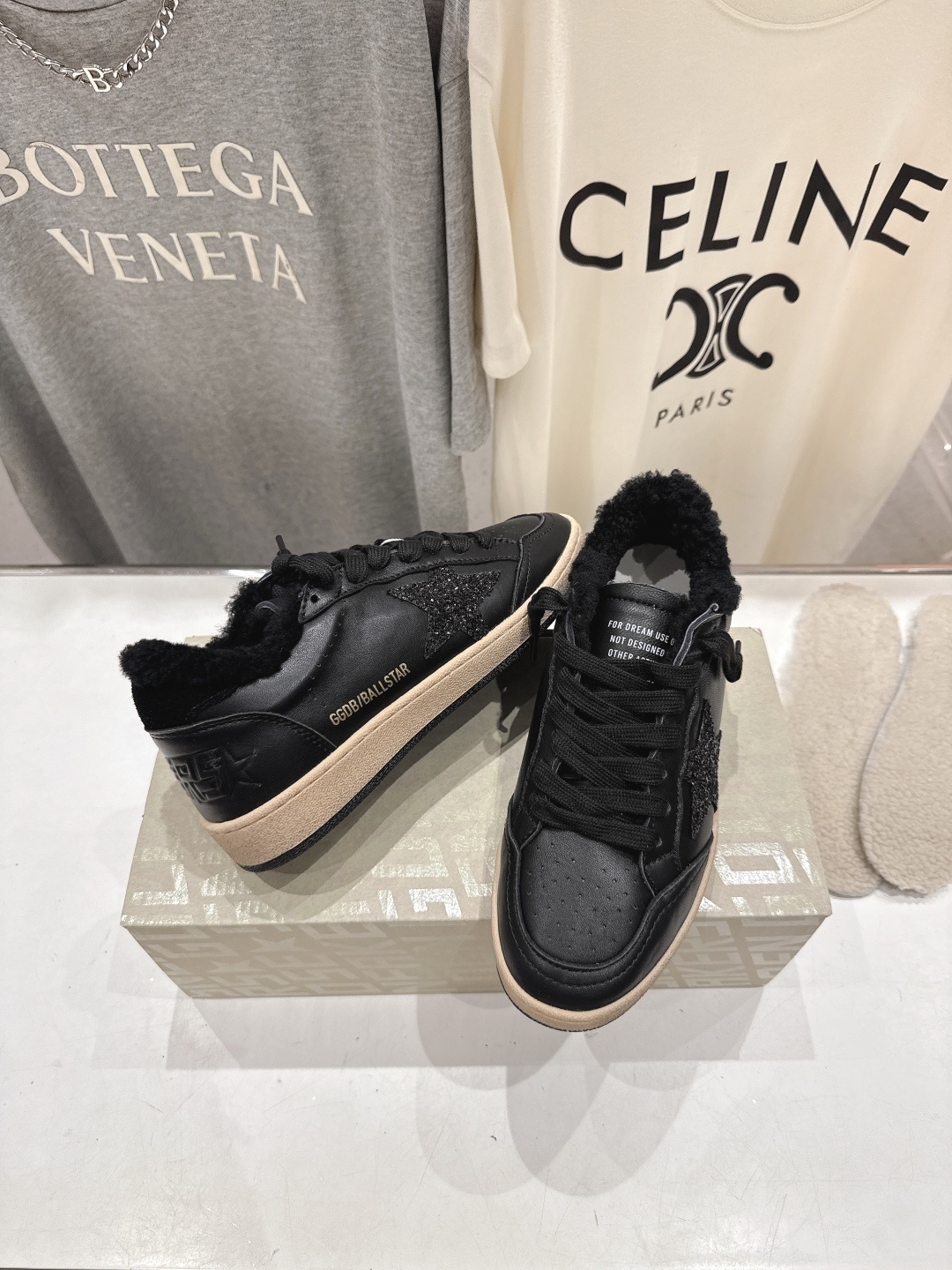 顶级版本 毛里 GGDB~~Golden Goose Deluxe Brand秋冬新款羊毛里小脏鞋休闲鞋