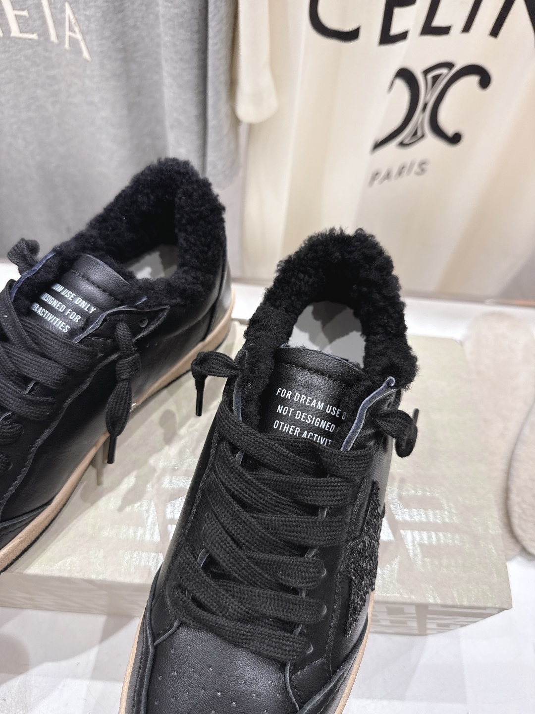 顶级版本 毛里 GGDB~~Golden Goose Deluxe Brand秋冬新款羊毛里小脏鞋休闲鞋