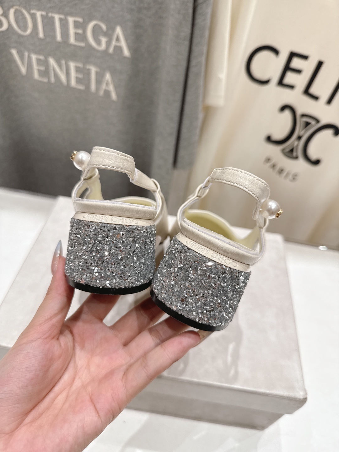 高版本出厂 JIMMY CHOO*|JC/吉米周2025ss新款简约高跟鞋凉鞋原版套楦,完美的线条,简约