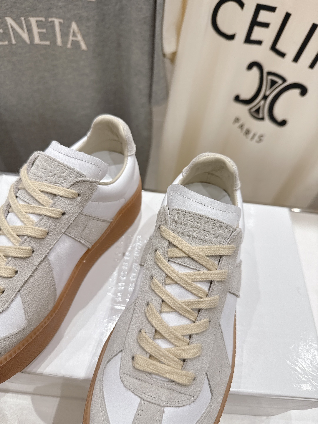 高版本出厂 Maison Margiela 马吉拉MM6新款厚底休闲鞋板鞋德训鞋新品🆕原版复刻 原版套楦