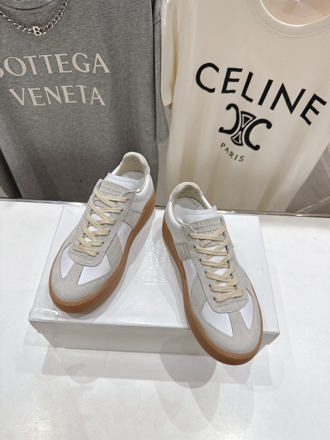 高版本出厂 Maison Margiela 马吉拉MM6新款厚底休闲鞋板鞋德训鞋新品🆕原版复刻 原版套楦