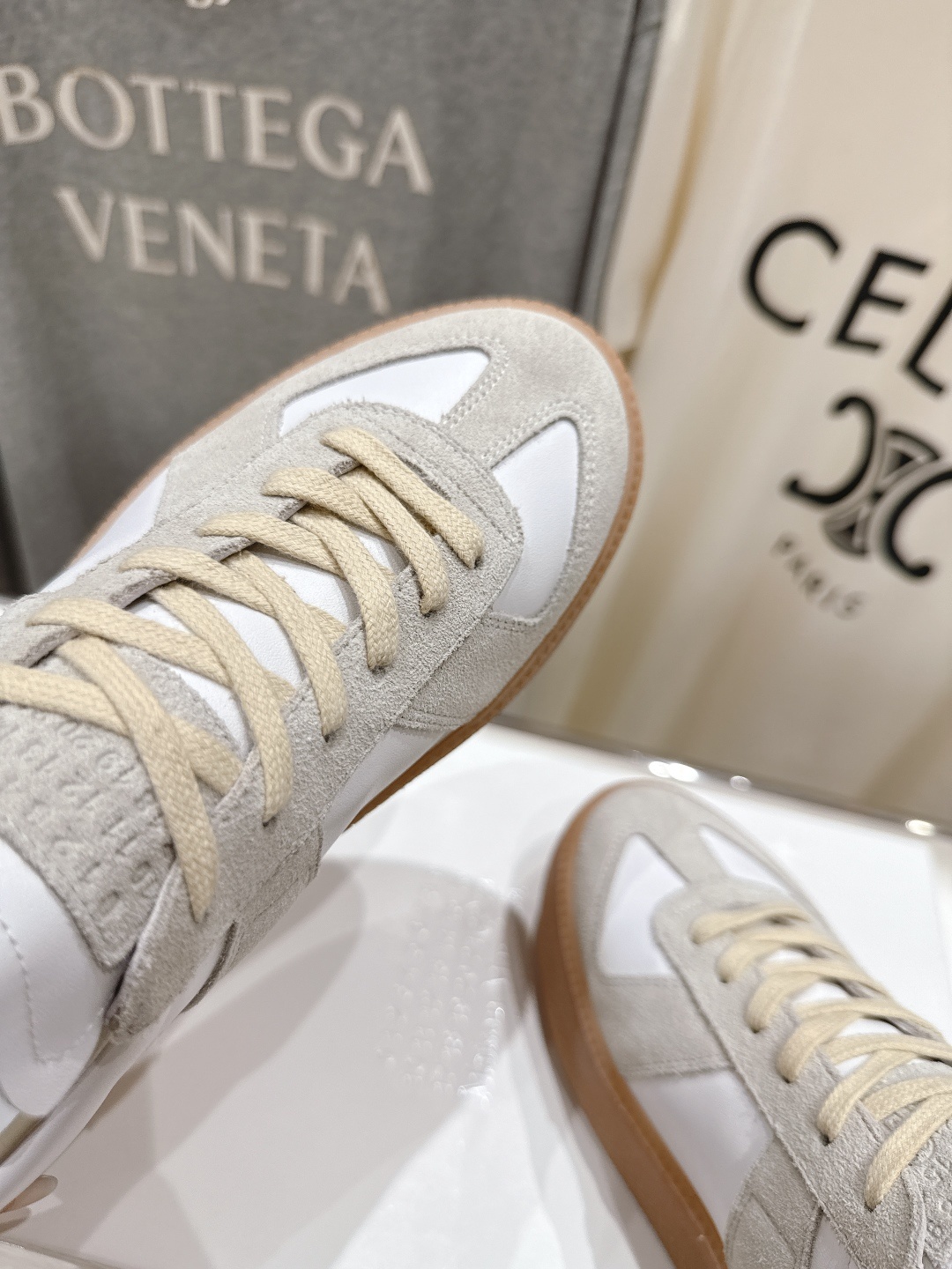 高版本出厂 Maison Margiela 马吉拉MM6新款厚底休闲鞋板鞋德训鞋新品🆕原版复刻 原版套楦