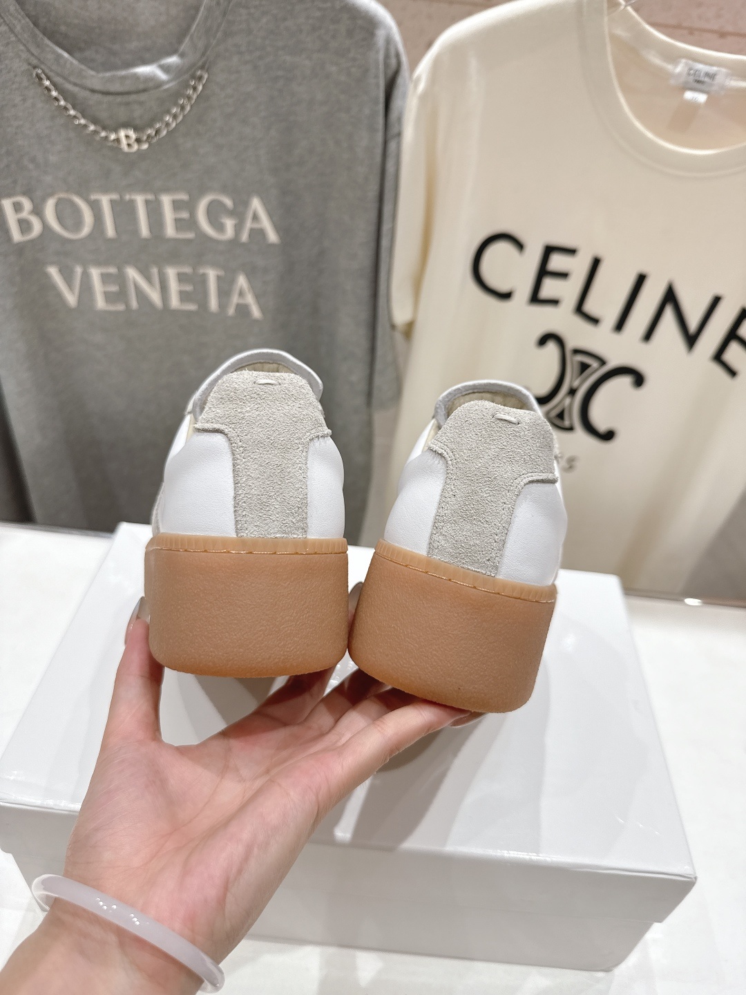 高版本出厂 Maison Margiela 马吉拉MM6新款厚底休闲鞋板鞋德训鞋新品🆕原版复刻 原版套楦