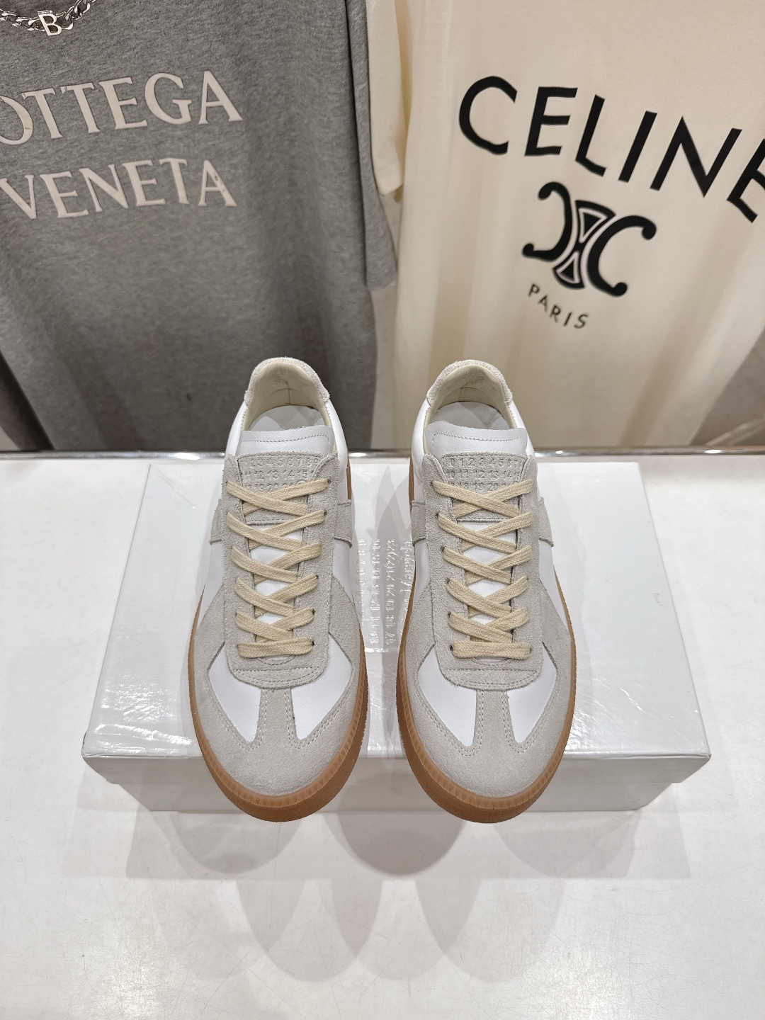 高版本出厂 Maison Margiela 马吉拉MM6新款厚底休闲鞋板鞋德训鞋新品🆕原版复刻 原版套楦