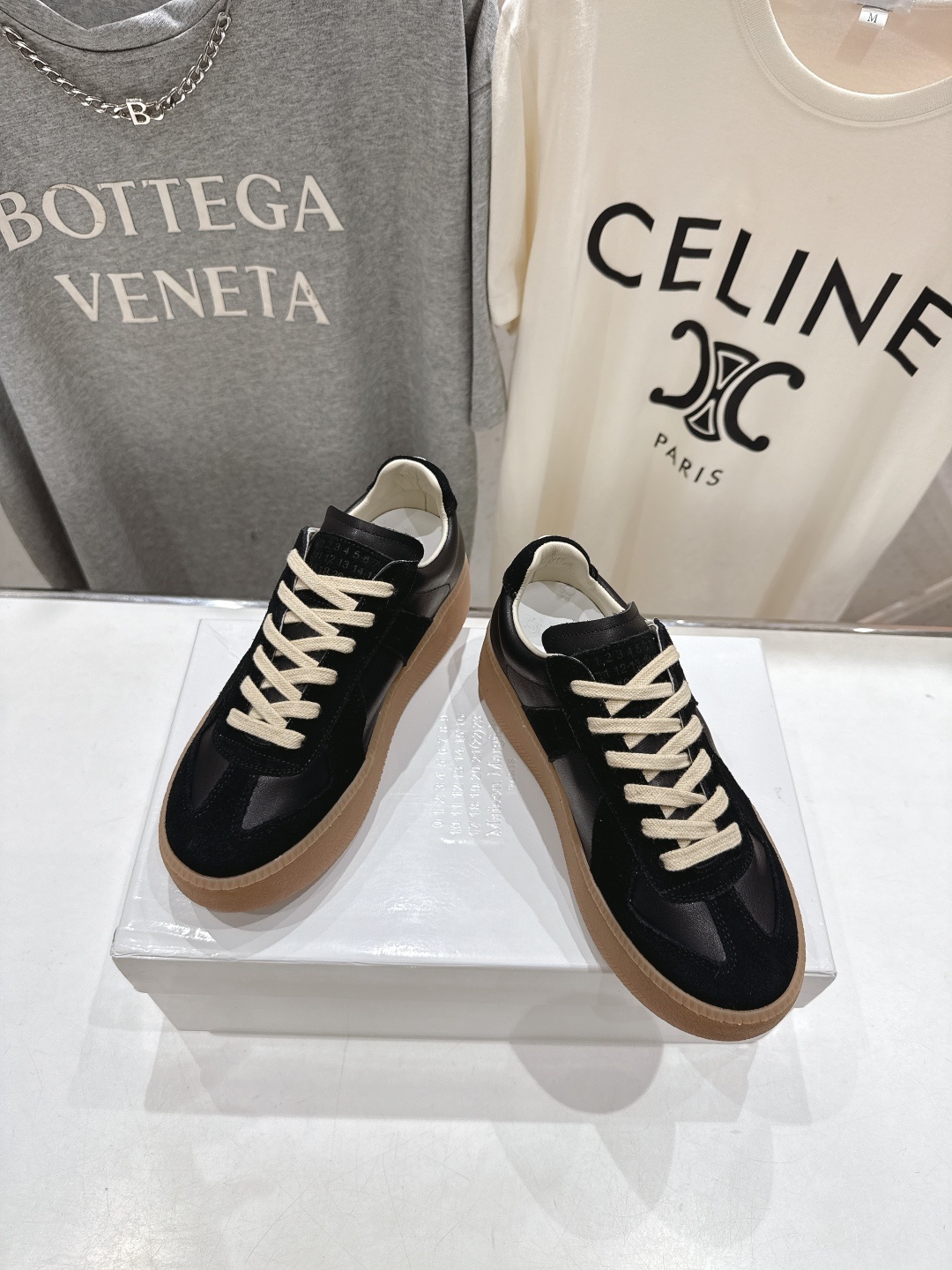 高版本出厂 Maison Margiela 马吉拉MM6新款厚底休闲鞋板鞋德训鞋新品🆕原版复刻 原版套楦