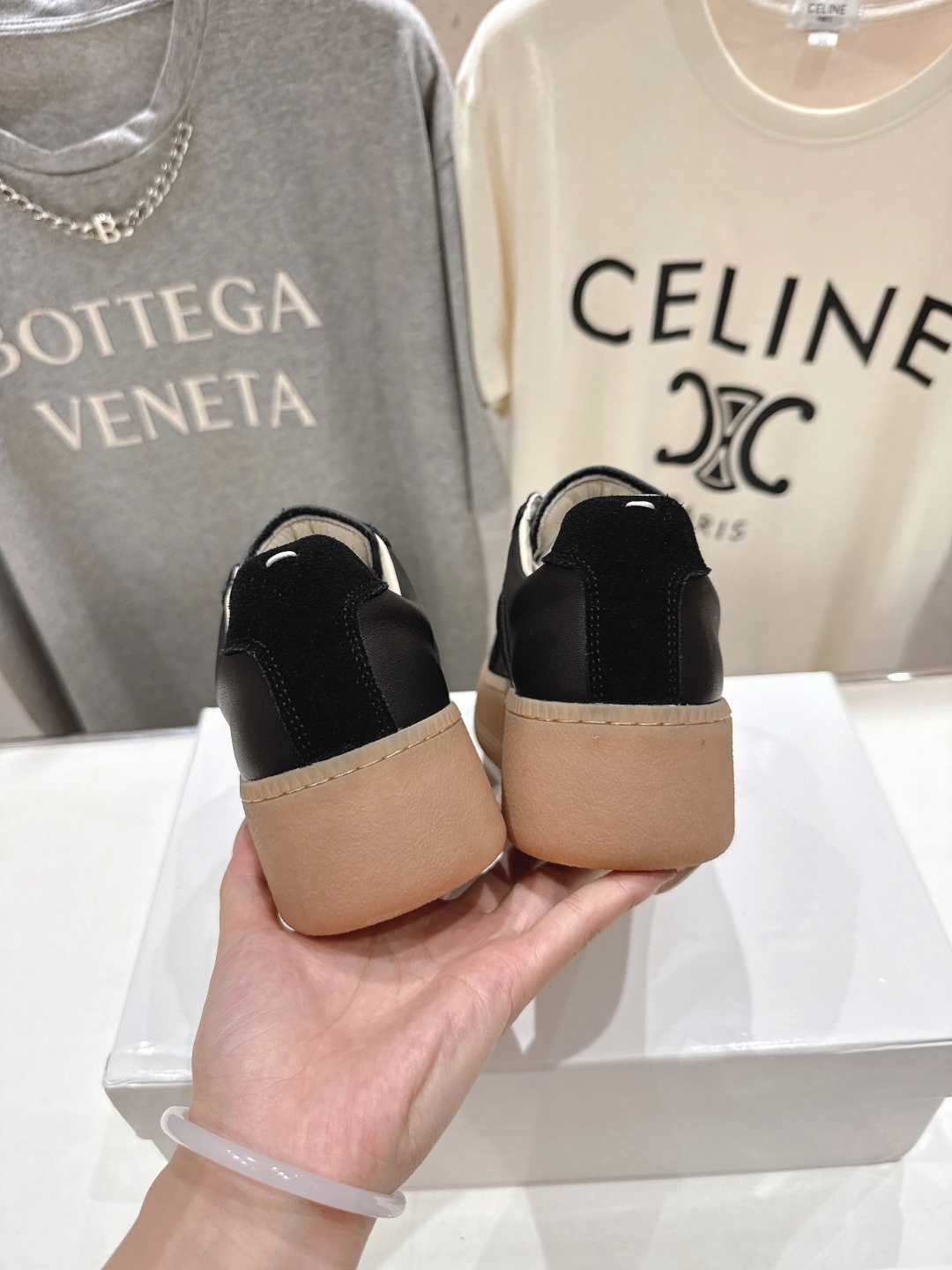 高版本出厂 Maison Margiela 马吉拉MM6新款厚底休闲鞋板鞋德训鞋新品🆕原版复刻 原版套楦