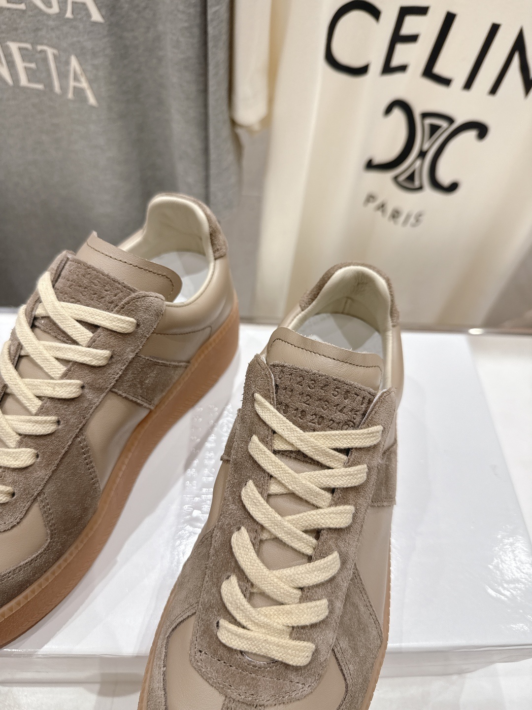 高版本出厂 Maison Margiela 马吉拉MM6新款厚底休闲鞋板鞋德训鞋新品🆕原版复刻 原版套楦