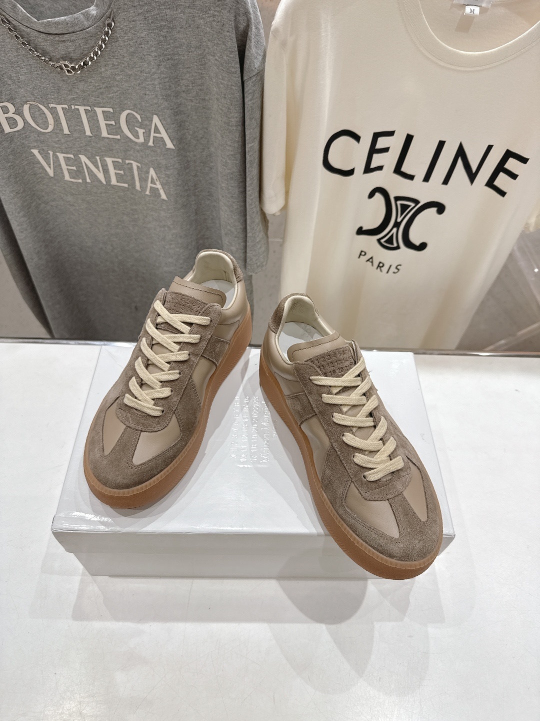 高版本出厂 Maison Margiela 马吉拉MM6新款厚底休闲鞋板鞋德训鞋新品🆕原版复刻 原版套楦