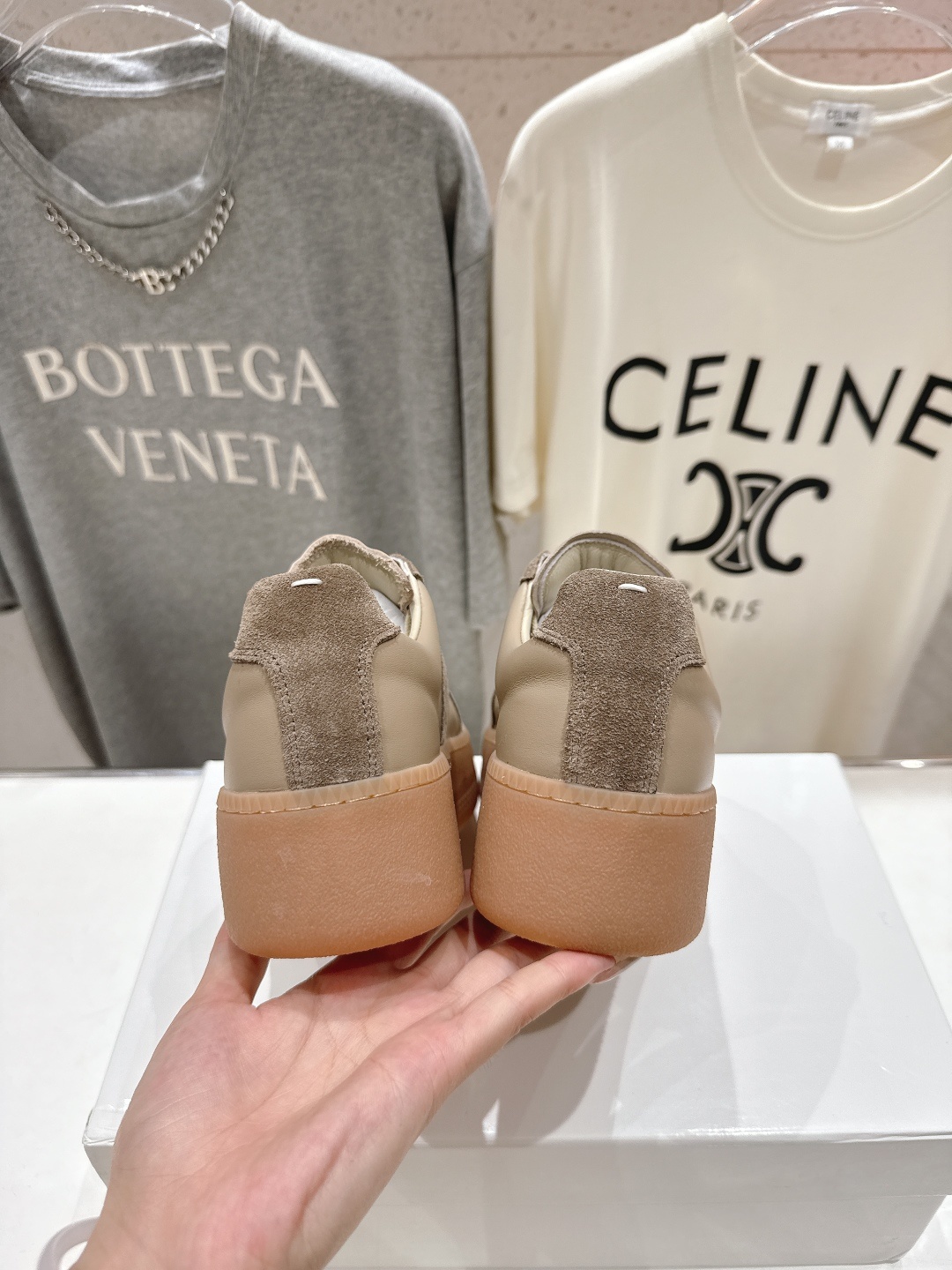 高版本出厂 Maison Margiela 马吉拉MM6新款厚底休闲鞋板鞋德训鞋新品🆕原版复刻 原版套楦