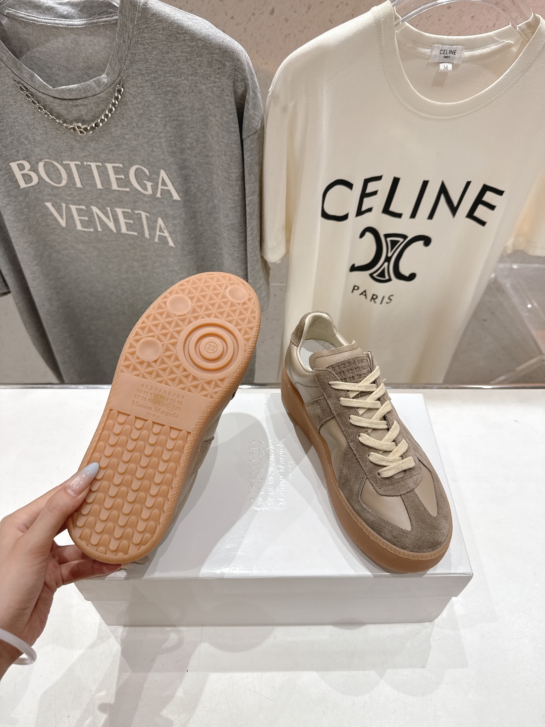 高版本出厂 Maison Margiela 马吉拉MM6新款厚底休闲鞋板鞋德训鞋新品🆕原版复刻 原版套楦