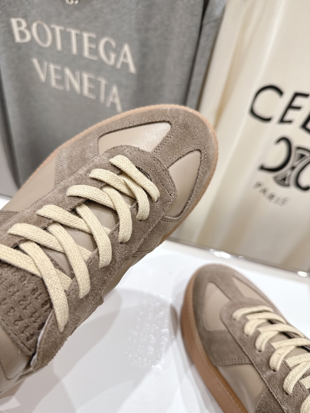 高版本出厂 Maison Margiela 马吉拉MM6新款厚底休闲鞋板鞋德训鞋新品🆕原版复刻 原版套楦