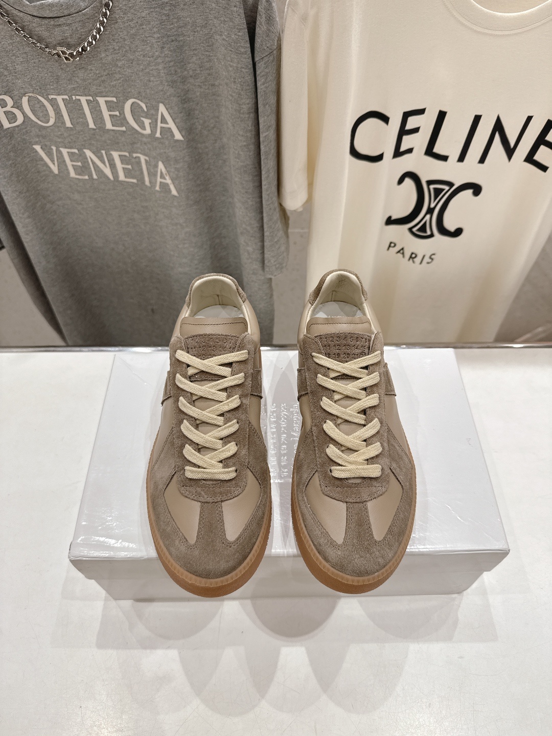 高版本出厂 Maison Margiela 马吉拉MM6新款厚底休闲鞋板鞋德训鞋新品🆕原版复刻 原版套楦